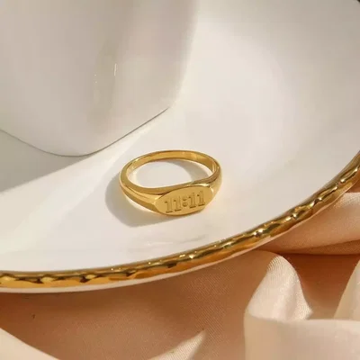 Anillo 11:11 Dorado