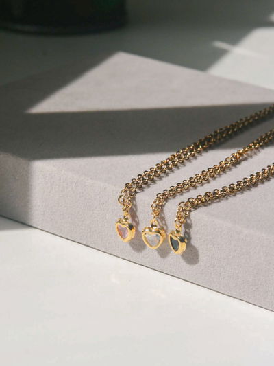 Collar Corazón Dorado
