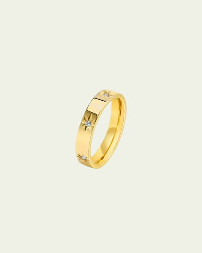 Anillo Destellos Dorado