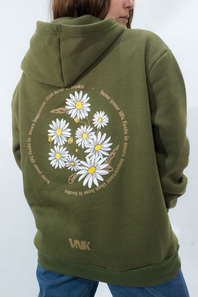 BUZO DAISY VERDE MILITAR