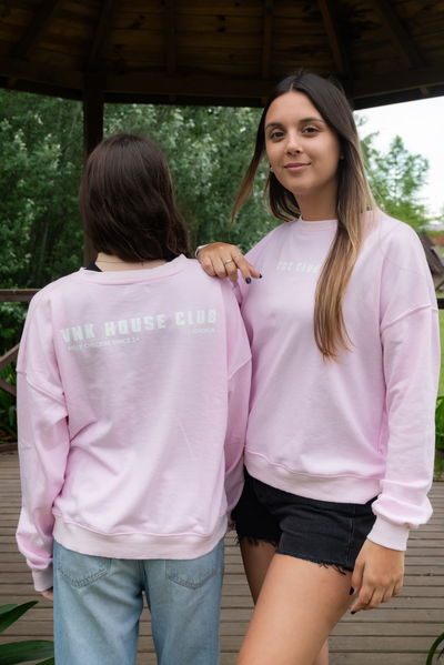 BUZO RUSTICO ROSA || VNK CLUB UNISEX