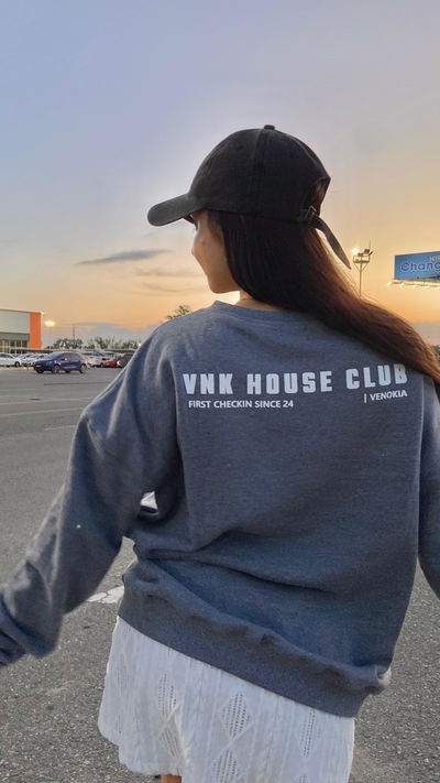 BUZO RUSTICO GRIS PLOMO || VNK CLUB UNISEX