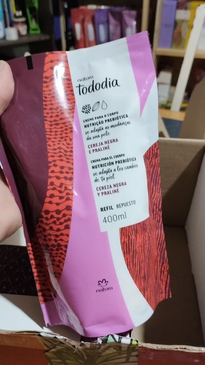 Refil cereza negra y praliné 