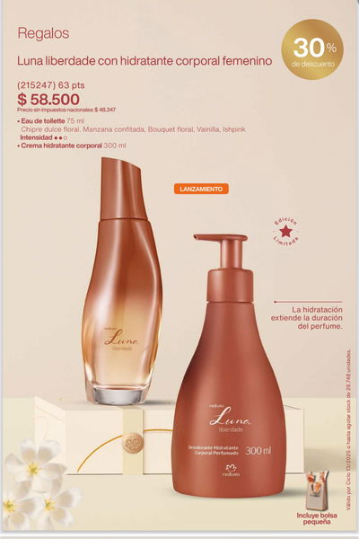 Kit luna Liberdade PREVENTA