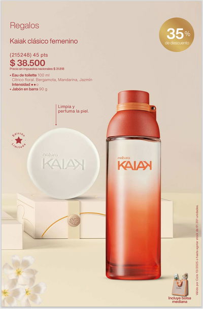 Kaiak Clásico+jabón PREVENTA