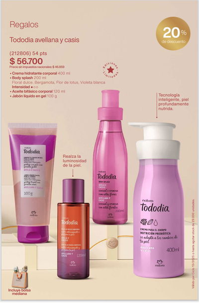 Kit avellanas y casis PREVENTA
