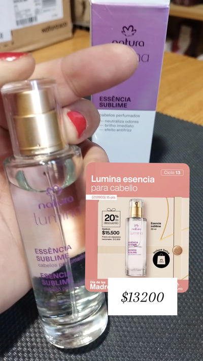 Esencia para cabello 