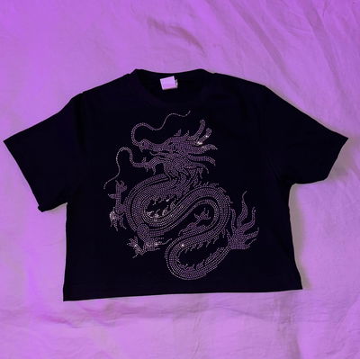 CROP TOP 'DRAGON' 