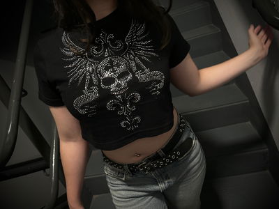 CROP TOP 'DARKSIDE'