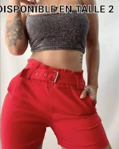 Short Con Cinto 