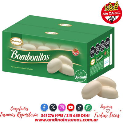 BOMBONITOS BLANCO 3 KG