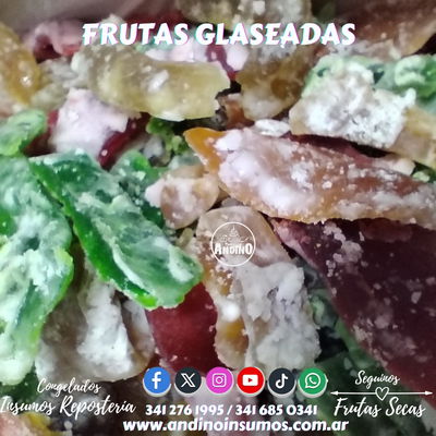 FRUTAS GLASEADAS 4 KG