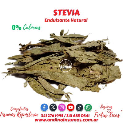 STEVIA EN HOJAS  200 GRS