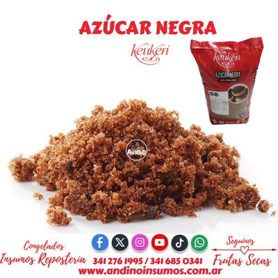 AZÚCAR NEGRA KEUKEN KG