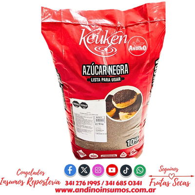 AZÚCAR NEGRA KEUKEN 5 KG