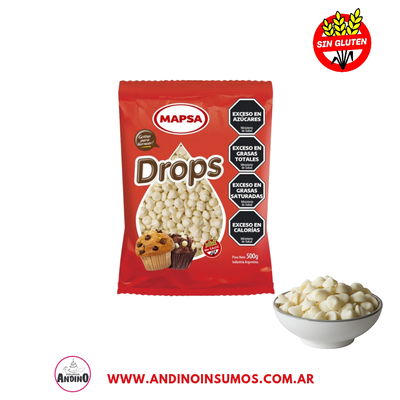 DROPS BLANCO MAPSA (CHIPS) 500 GRS