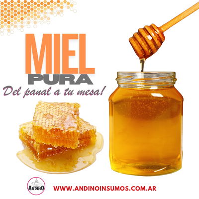 MIEL PURA MULTIFLORAL 500 GRS