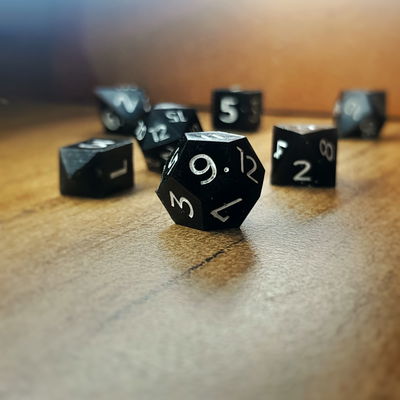Mini Set de Dados Black and White