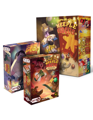 Combo: Meeple Circus + 2 Expas - PREVENTA