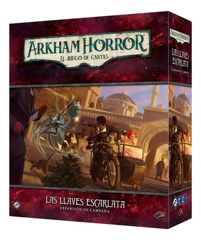 Arkham Horror LCG: Las Llaves Escarlata Campaña