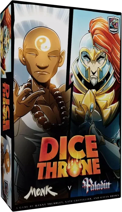 Dice Throne: Monje vs Paladín
