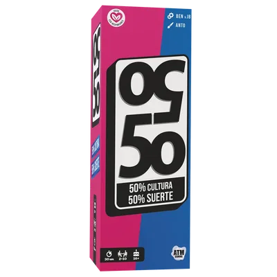 50 50 50% Cultura 50% Suerte