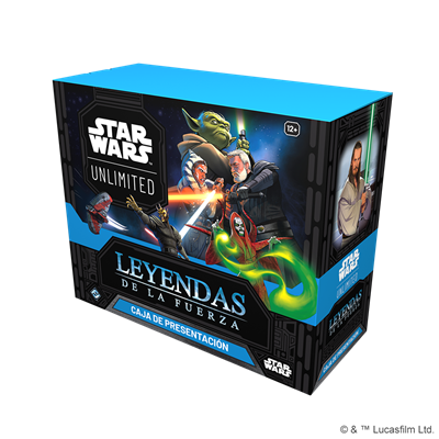 Star Wars caja de presentacion Leyendas de la Fuerza