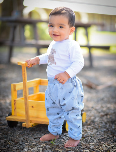 Body Unisex Manga Larga Mascotas | Algodón Peinado