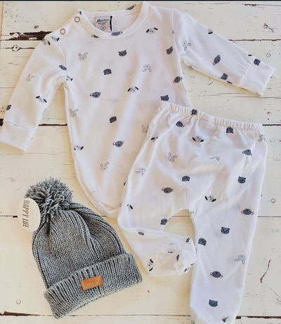 Bebé Set Nacimiento | Nazareno | Algodón Peinado Premium