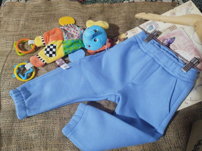 Jogging de Bebé Fran Corte Chino | Algodón Frizado