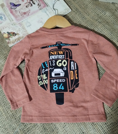 Remera Manga Larga C&W | New Adventures | Algodón Peinado