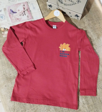 Remera Doble Estampa ML | Gonna Roar&nbsp; | Algodón Premium