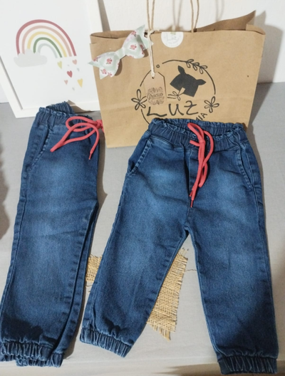Joggers Infantil | Juani | Jean Elastizado
