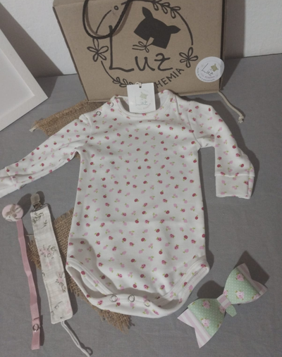 Ajuar Nacimiento Beba | Guadalupe | Set 3 Piezas