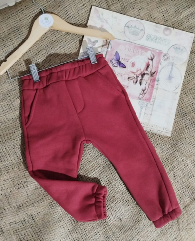 Jogging de bebé  Fran | Corte Chino | Algodón Frizado