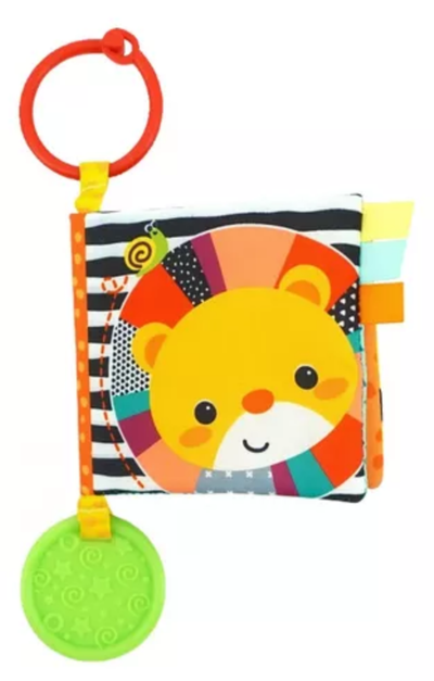 Librito Didáctico Sensorial con Chifle y Mordillo | Modelo Animalitos