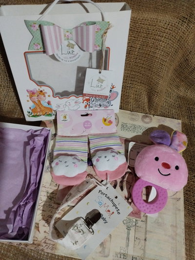 Set de Regalo Sonajeros & Accesorios | Dolci Coccole