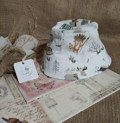 Gorrito Piluso Bebé | Gabardina Talle 03