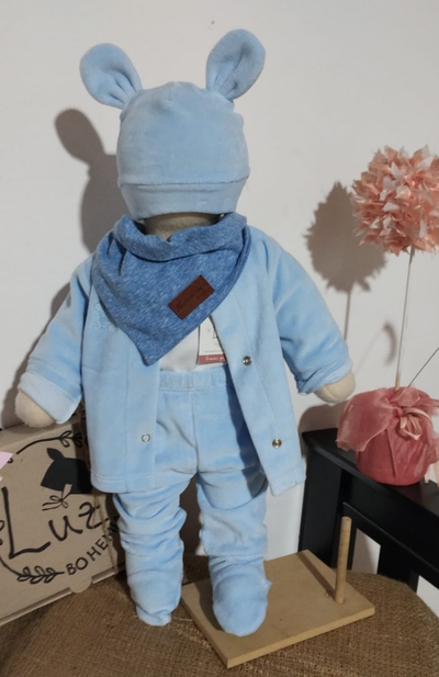 Bebé Set Nacimiento | Giovanni | Plush&nbsp; 3 Piezas