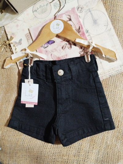 Short de Bebé Gabardina | Paco | Semielastizado.