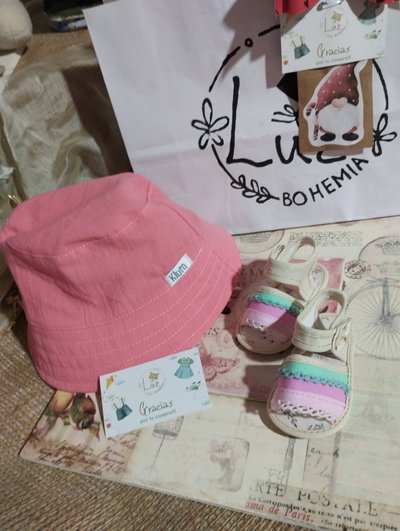 Gorrito Piluso Bebé | Lino Talle 04