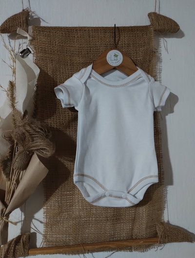 Conjunto Jardinero Corto + Body | Sussurro | Algodón 100%