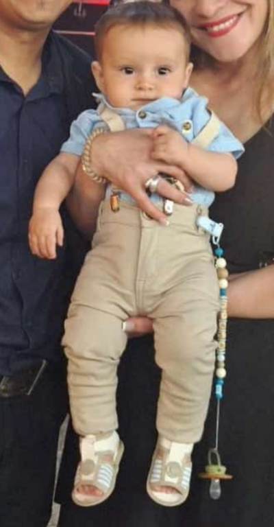 Sandalia de Bebés Rayas | Oliver | Gabardina