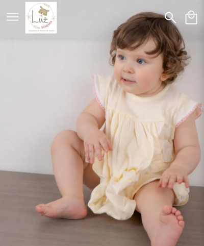 Vestido de Beba Puntilla | Dulce Sofi | Algodón Peinado