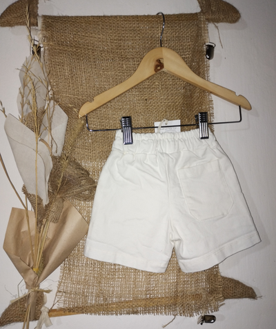 Short de Bebé | Beni | Gabardina&nbsp; con Bolsillos & Cordón