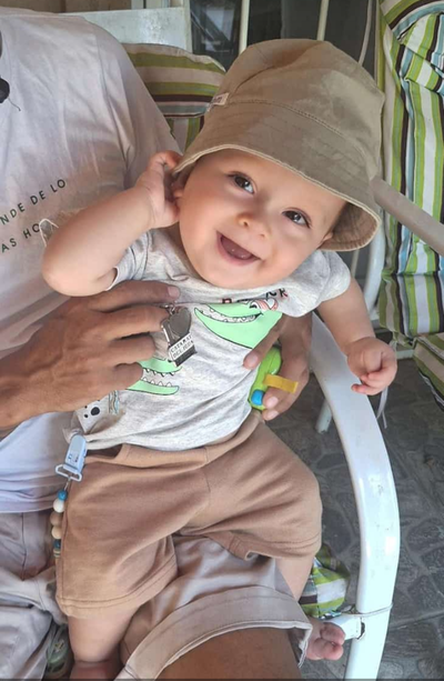 Gorrito Piluso Bebé | Lino Talle 04