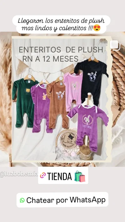 Enterito Dormilón Bebé | Plush Elastizado Negro