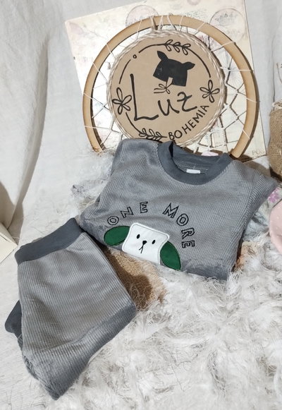 Conjunto Bebé Timo | Buzo + Pantalón | Plush