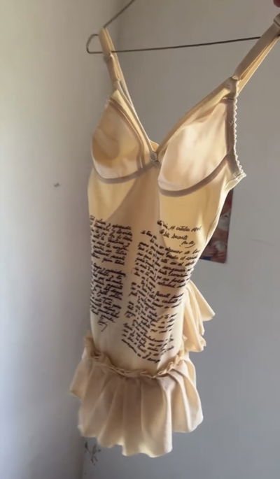 Microvestido Carta desde el corazón