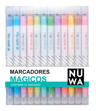 Resaltadores Nuwa cambia color x12